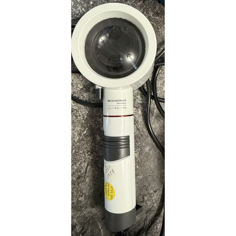 Eschenbach Illuminated Incandescent Lighted Hand Held Stand Magnifier 14/16D/150